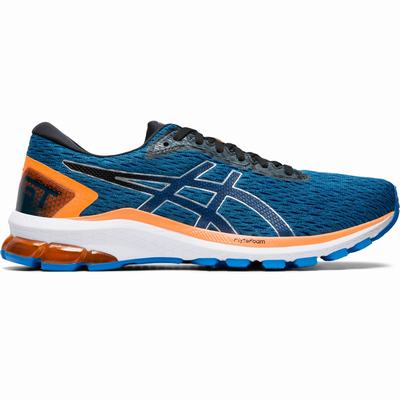 Asics Gt-1000 9 - Miesten Juoksukengät - Sininen/Mustat